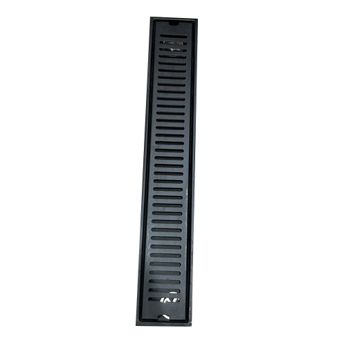 Black Slotted Vent Strip