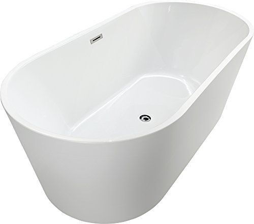 ETHIE White Oval Bathtub